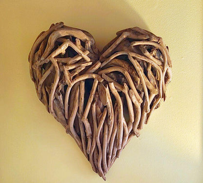 Driftwood Heart in Shop
