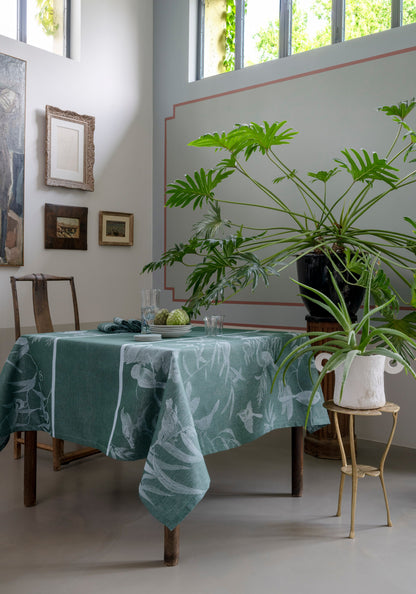 Voliere Green Linen