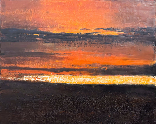 Night Watch, Encaustic