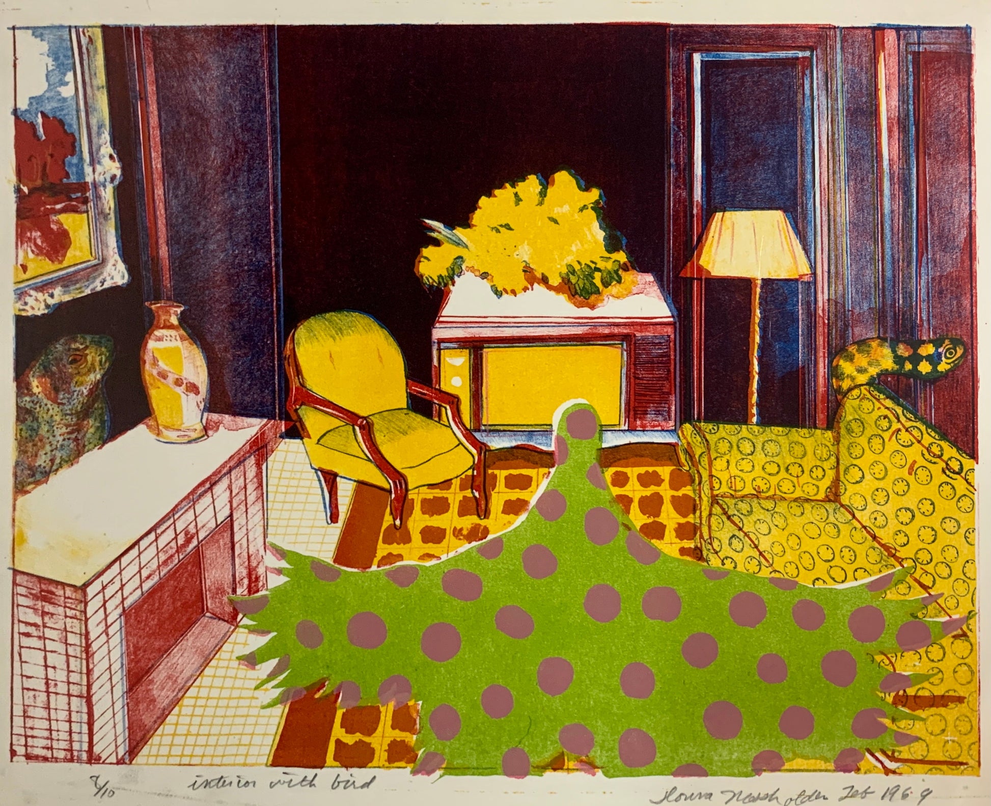 Interior with Bird