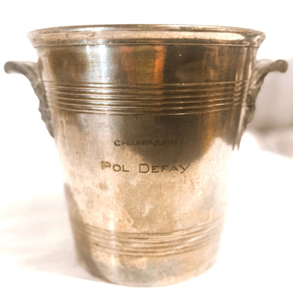 POL DEFAY Silverplate Antique Champagne Bucket