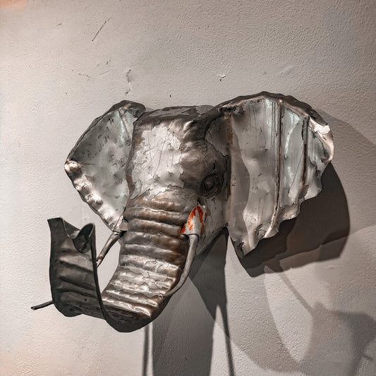 Silver Elephant Mask