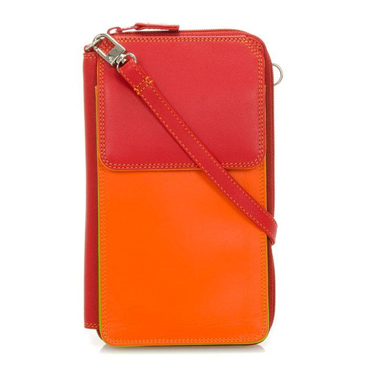 Smart Phone Wallet with Shoulder Strap  in Jamaica color scheme