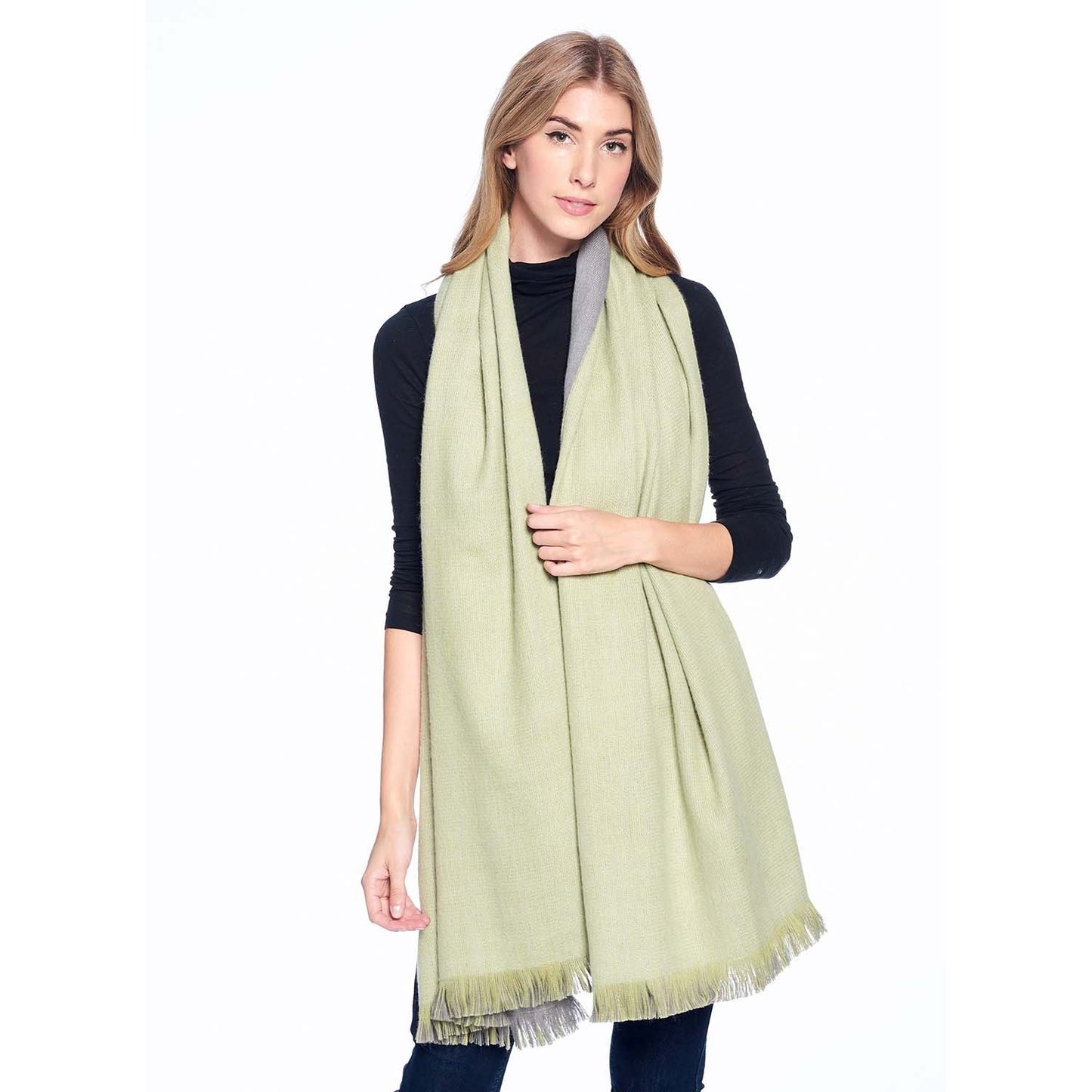Olive Branch Wrap Green SIde