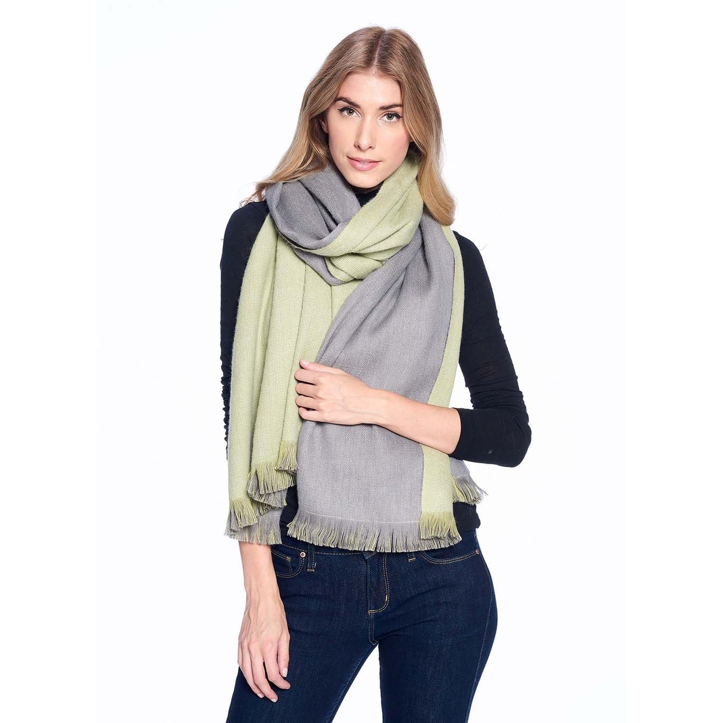 Olive Branch Wrap Scarf