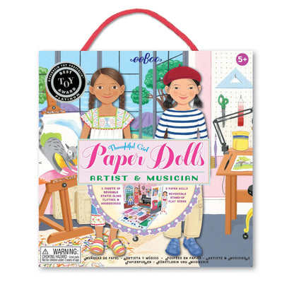 Artist & Musician Paper Doll Set, Award Winner