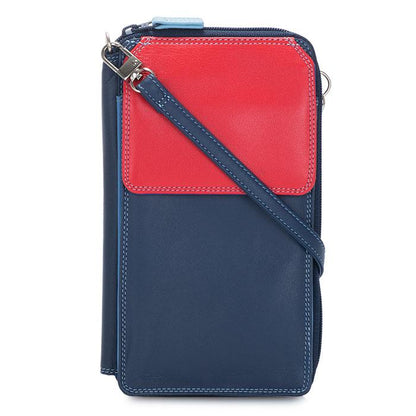 Smart Phone Wallet Purse with Shoulder Strap Royal