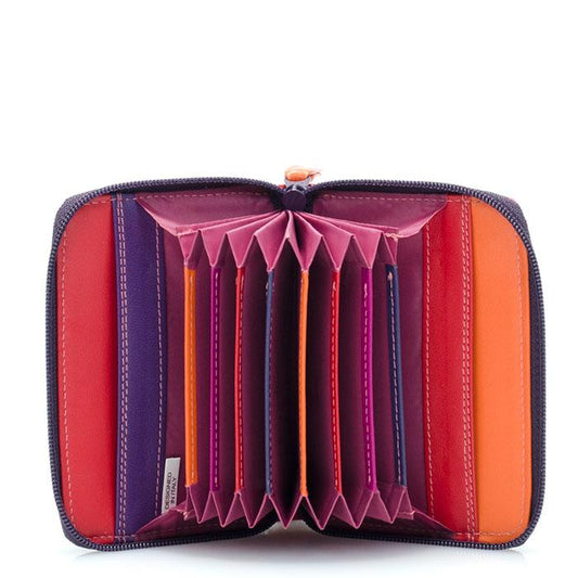 Zipped Credit Card Holder Sangria, Interior