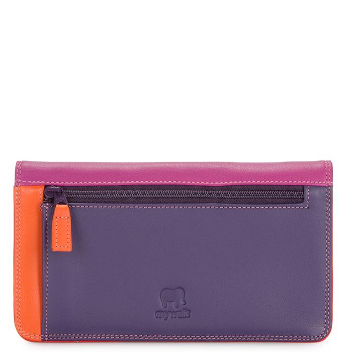 Medium Matinee Wallet in Sangria Color Scheme Back