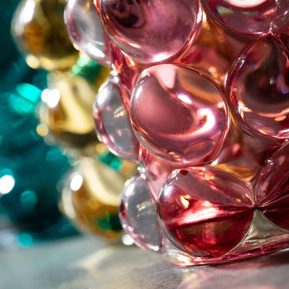 Bubble Glass Vessels, 3 Colors