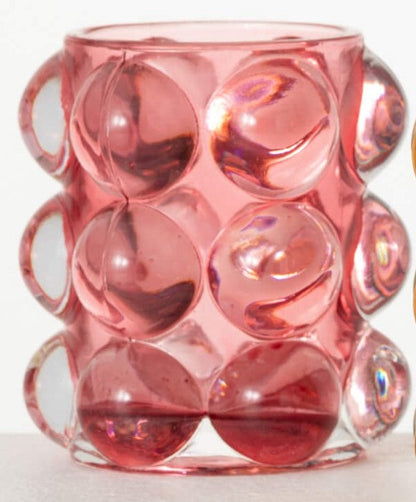 Bubble Glass Vessels, 3 Colors