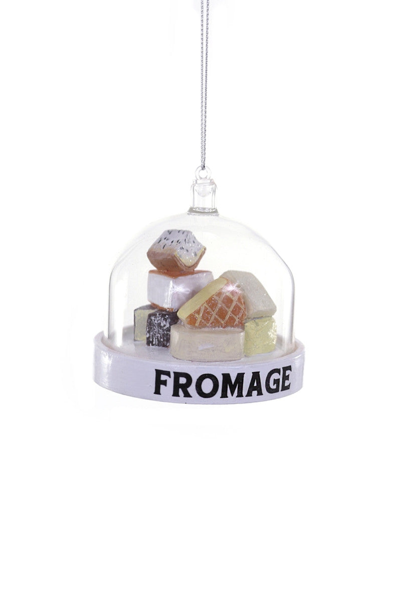 Fromage Glass Ornament