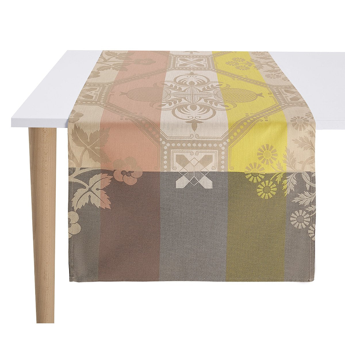 Hacienda Beige Cotton Runner