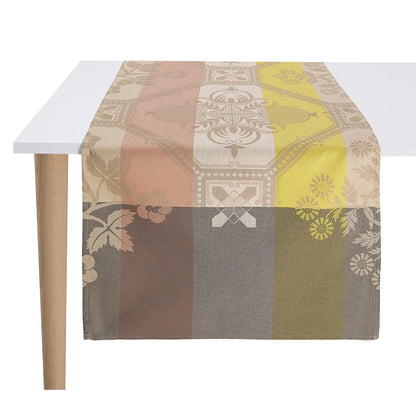 Hacienda Beige Cotton Runner
