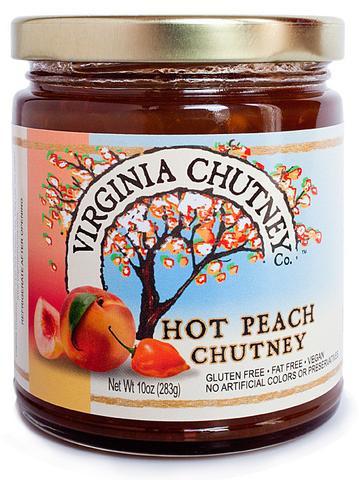 Hot Peach Chutney - r. h. ballard shop