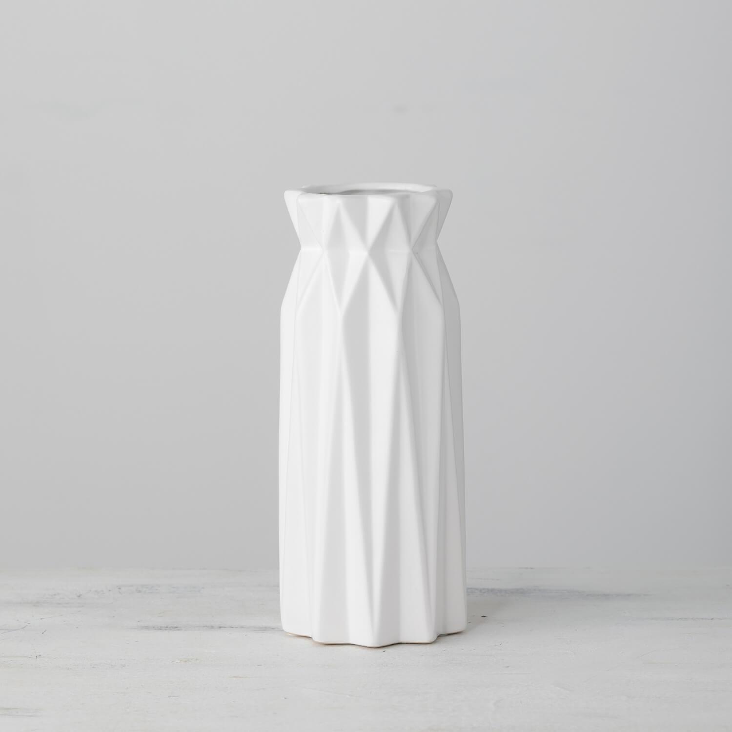 Large origami vase