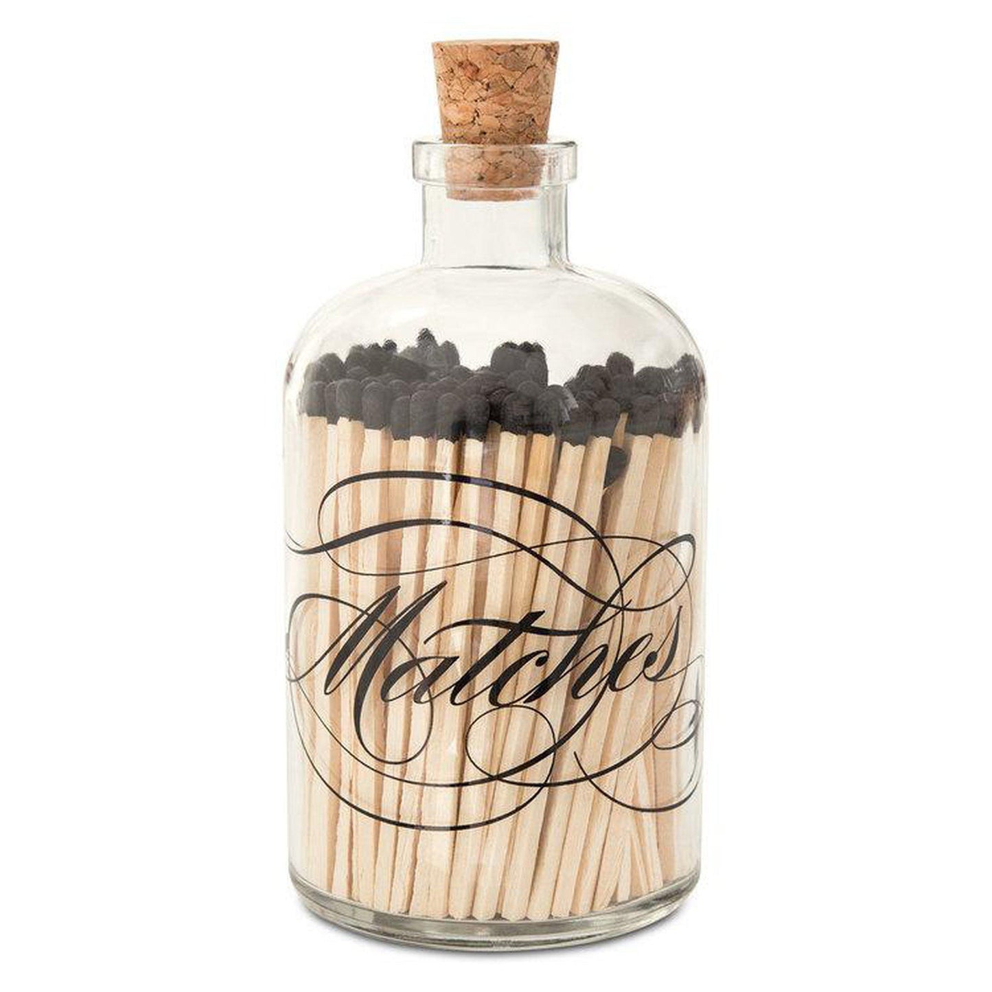 Calligraphy "Matches" Bottle
