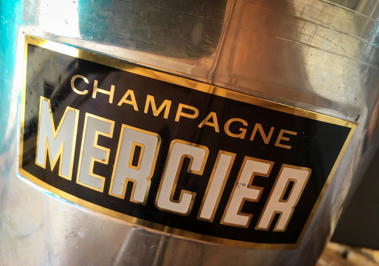 Vintage Mercier Epernay Champagne Bucket