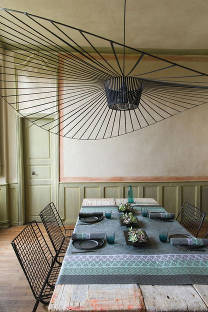 Bastide Grey Coated Tablecloth - r. h. ballard shop