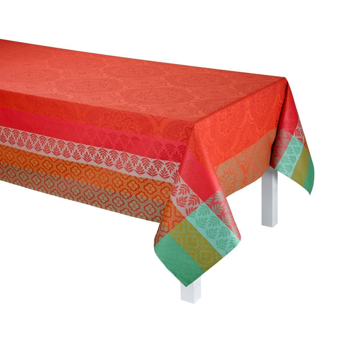 Bastide Red Pepper Coated Tablecloth - r. h. ballard shop