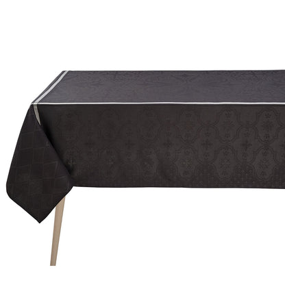 Armoiries Black linen Tablecloth