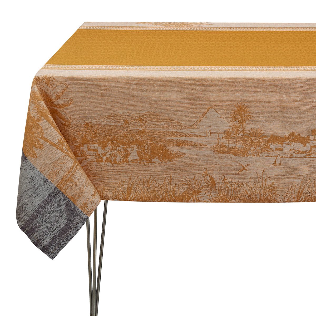 Coisiere Sur Le Nil Desert Linen Tablecloth 