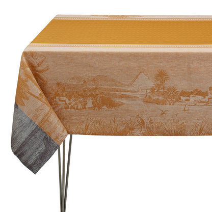 Coisiere Sur Le Nil Desert Linen Tablecloth 