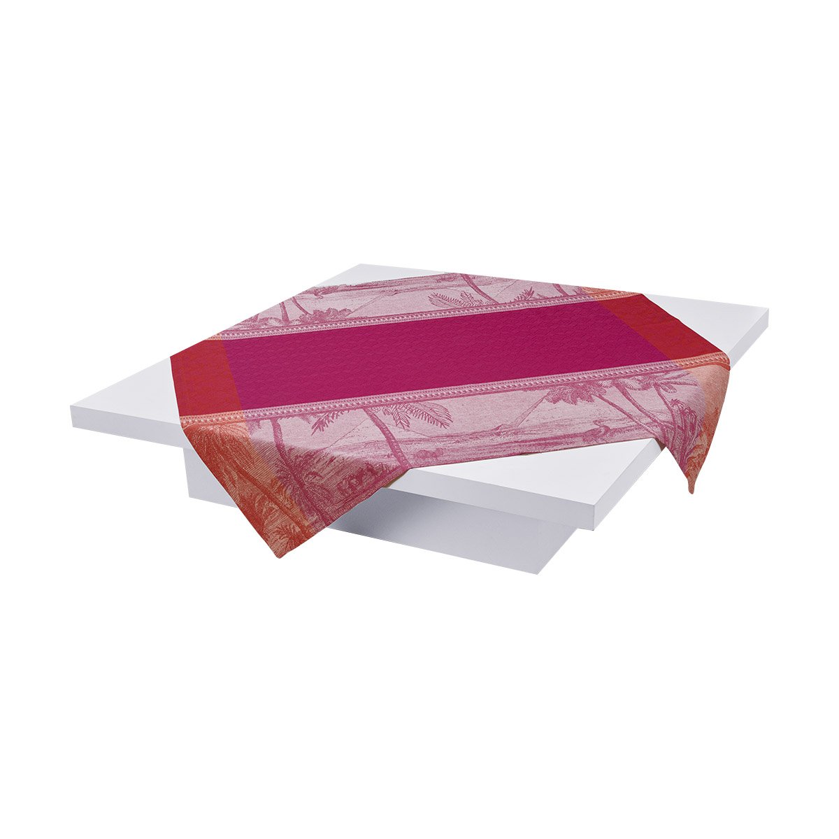 Coisiere Sur Le Nil Orchid Linen Square Tablecloth