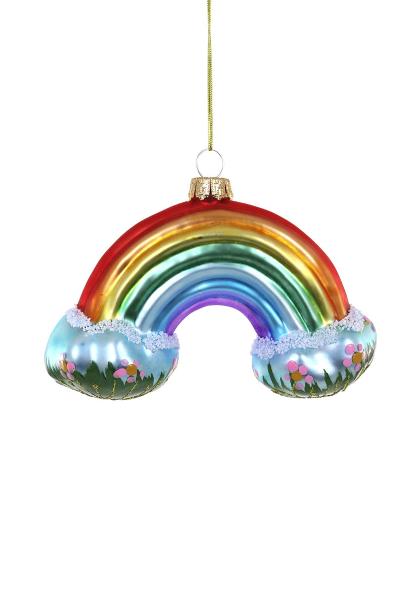 Classic Rainbow Glass Ornament