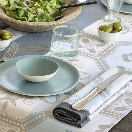 Hacienda Blue Tablecloth Ambiance
