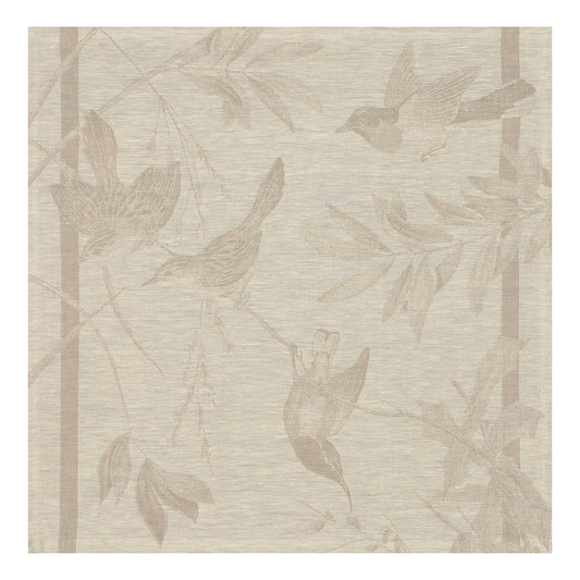 Voliere Beige Linen Napkin