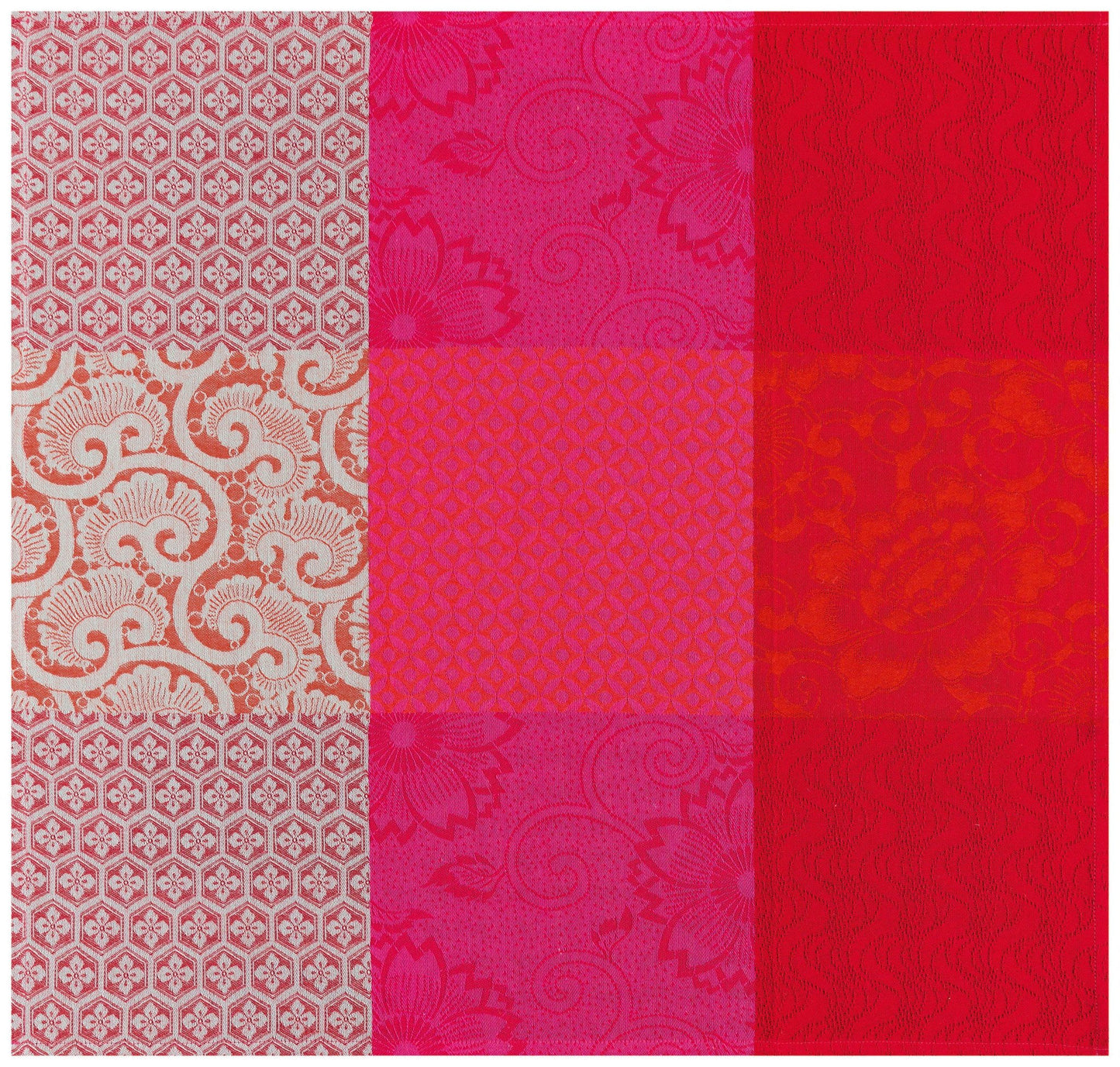 Fleurs de Kyoto Cherry Coated Tablecloth - r. h. ballard shop