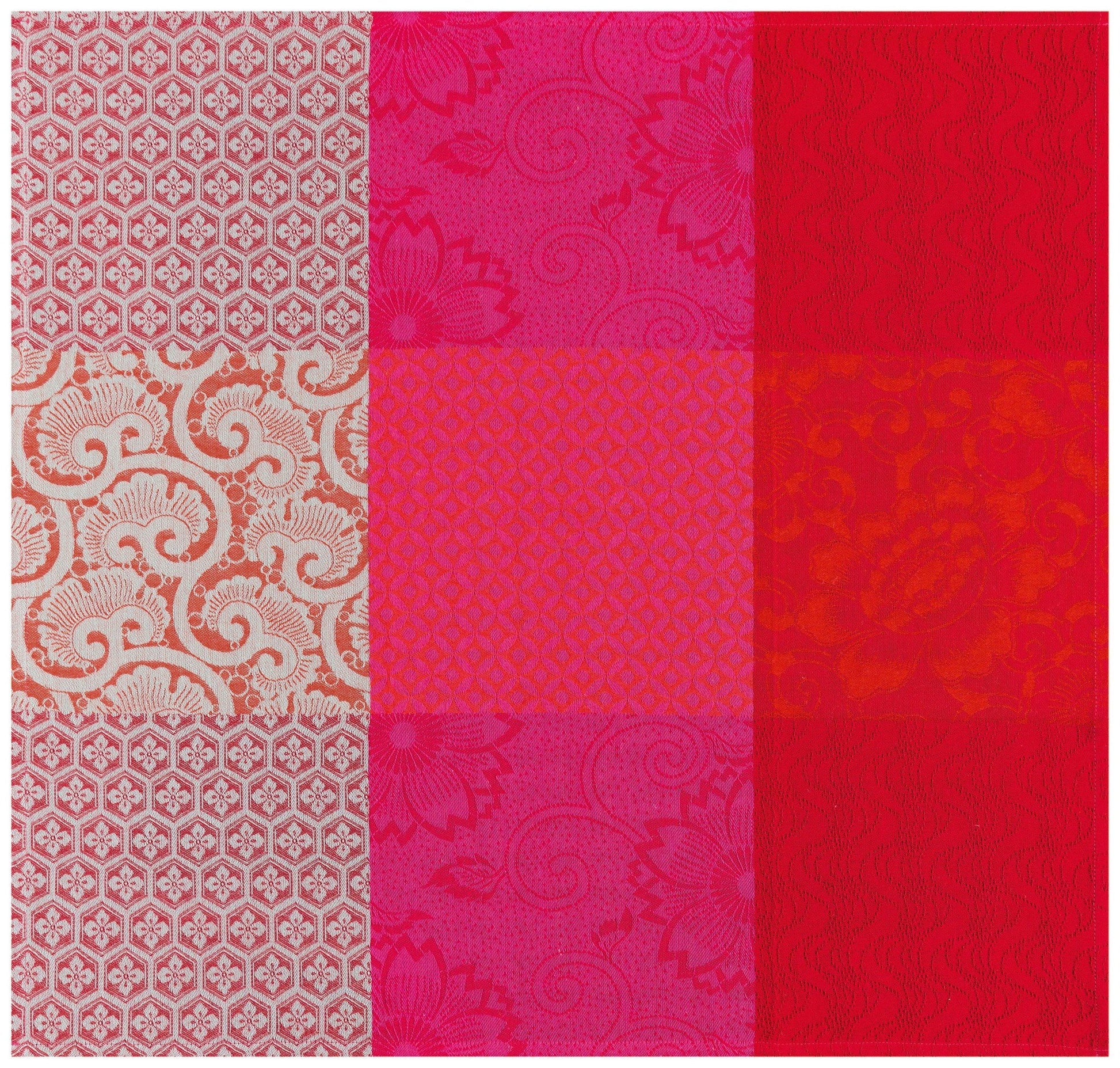 Fleurs de Kyoto Cherry Coated Tablecloth - r. h. ballard shop