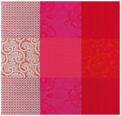 Fleurs de Kyoto Cherry Coated Tablecloth - r. h. ballard shop