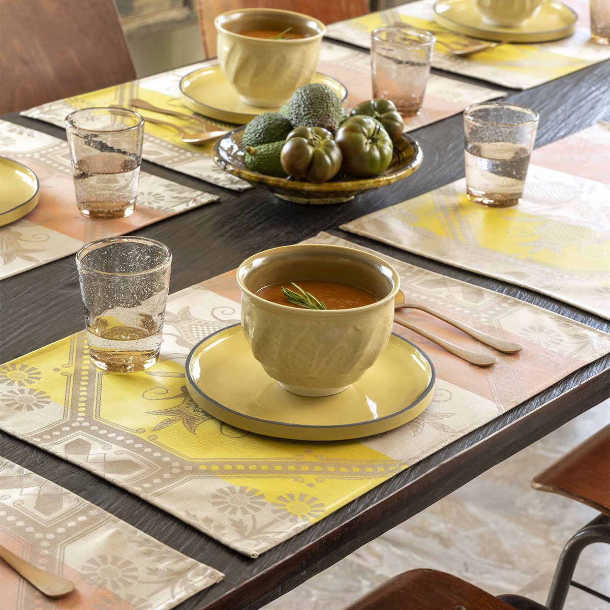 Hacienda Beige Placemat Ambiance