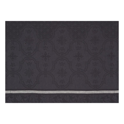 Armoiries Black Linen Placemat