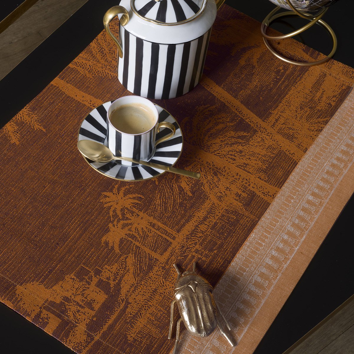 Coisiere Sur Le Nil Desert Linen Placemat Ambiance
