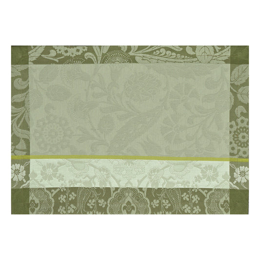 Voyage Iconique Green Fig, Set of 2 Coated Placemats