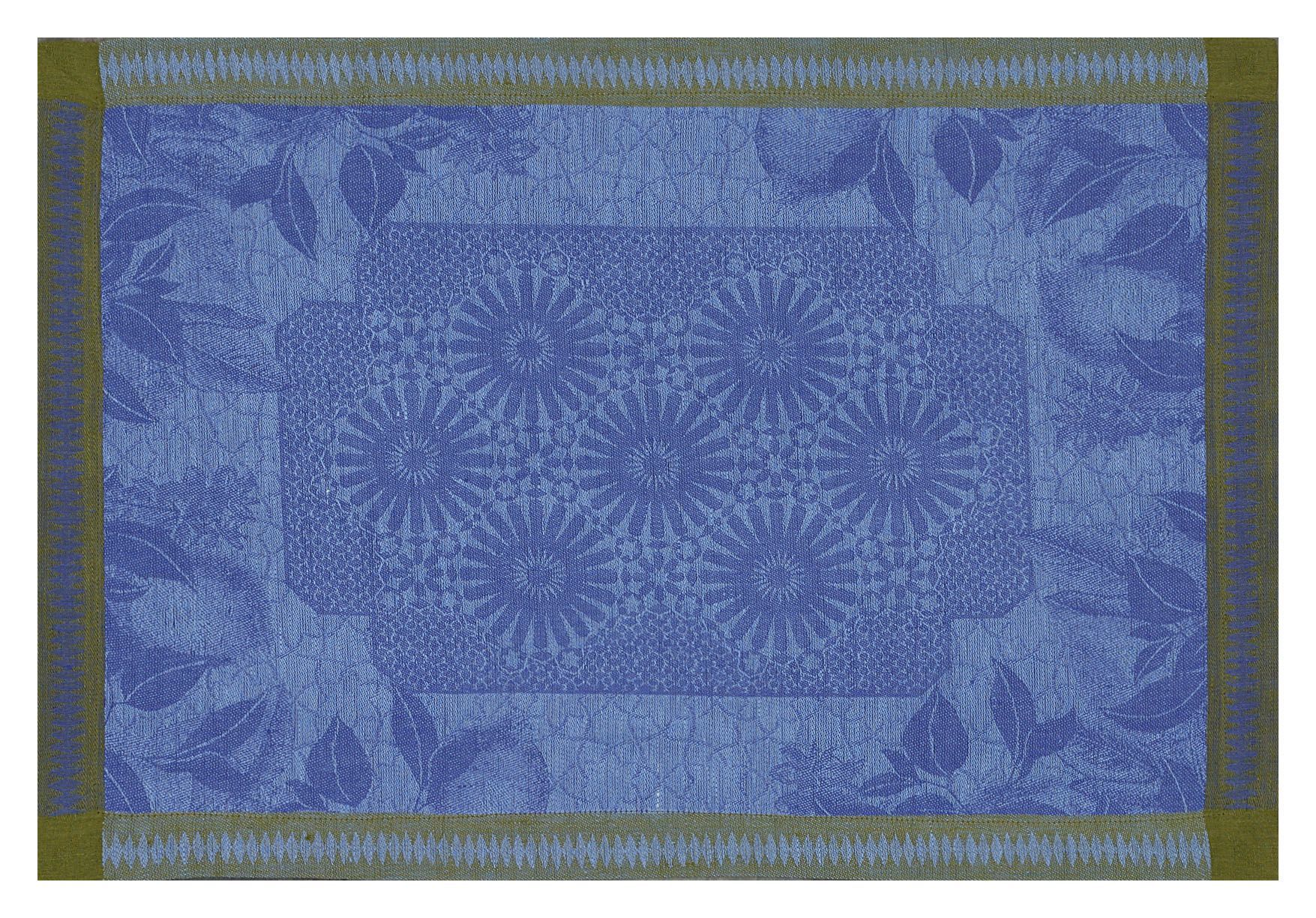 Jardin D'orient Blue Linen - r. h. ballard shop