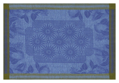 Jardin D'orient Blue Linen - r. h. ballard shop
