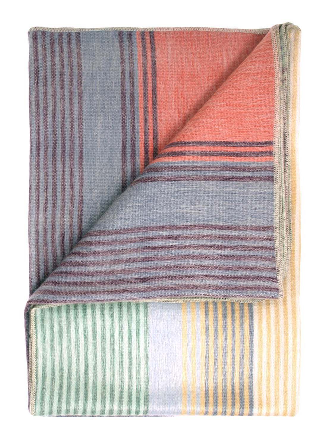 throw blanket in the spectrum color variety