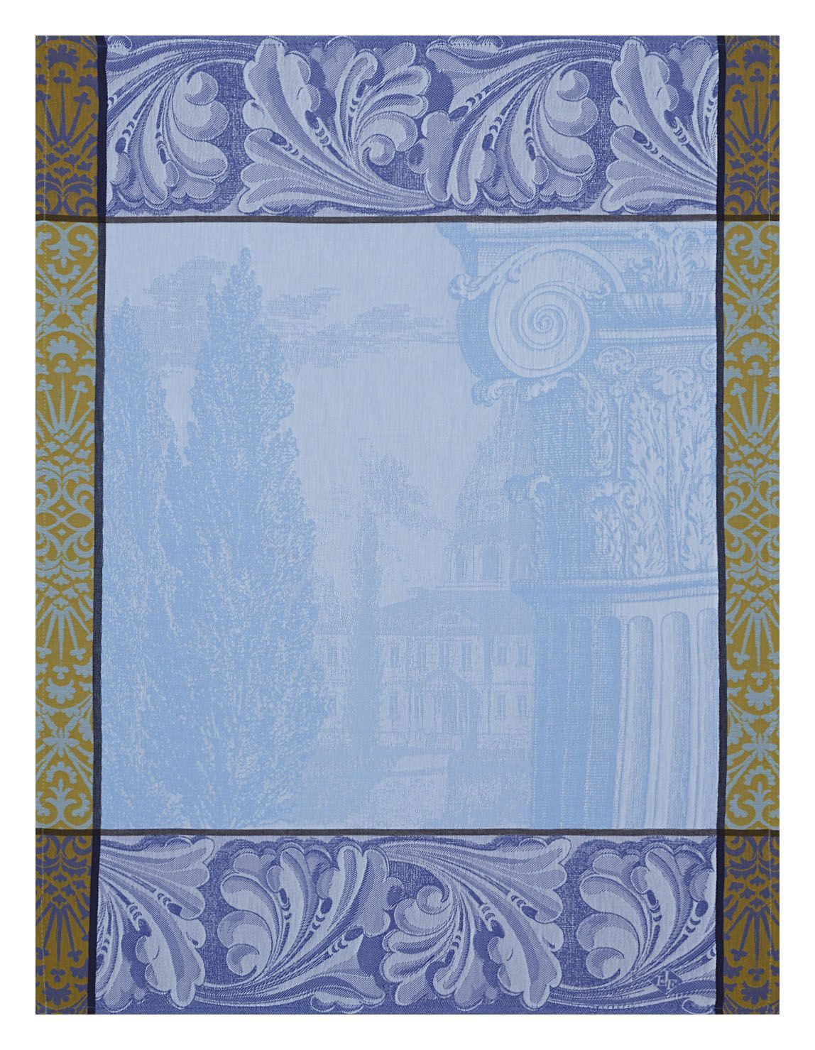 Baroque Jardin Iris Towel - r. h. ballard shop