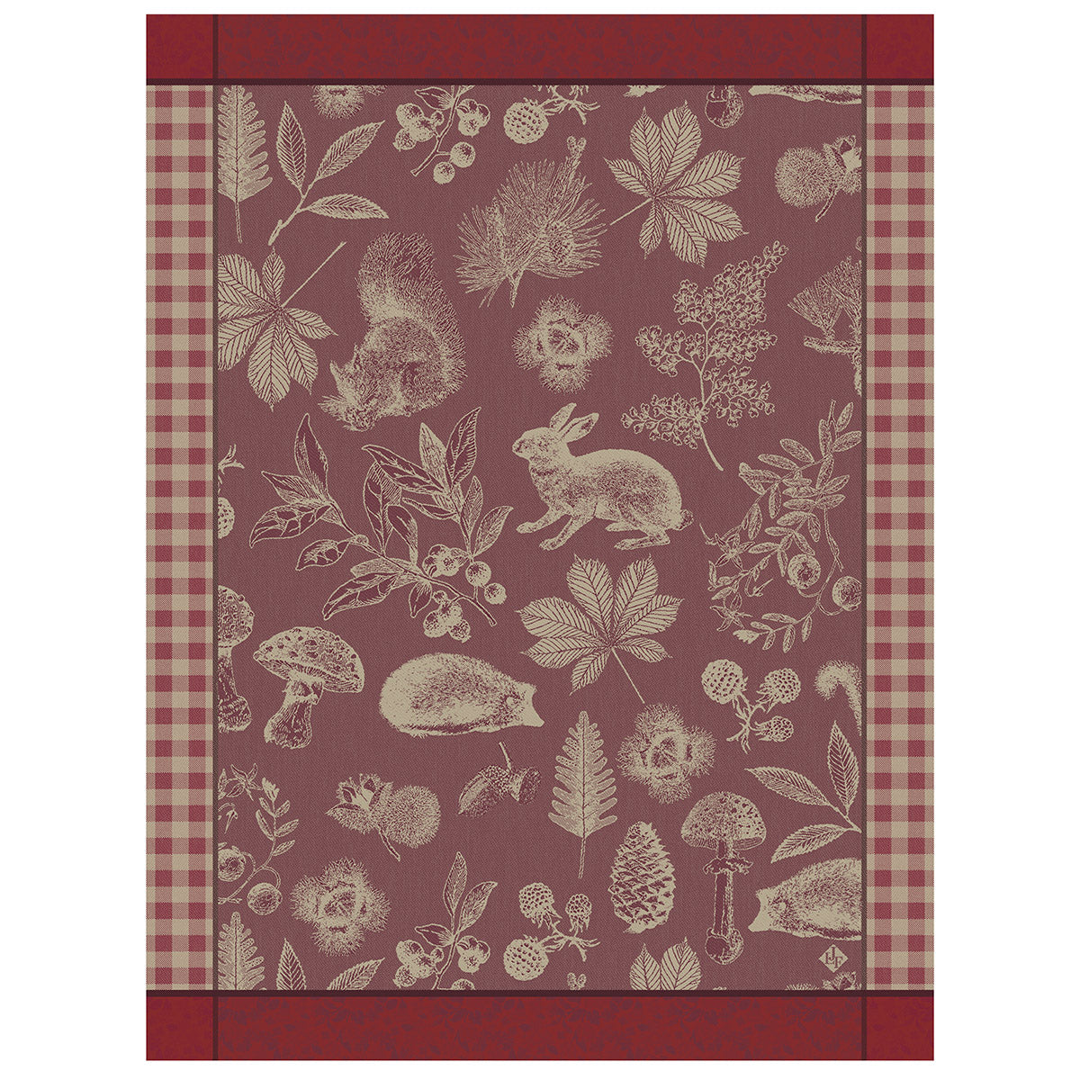 Dans Les Bois Tableau Red Towel