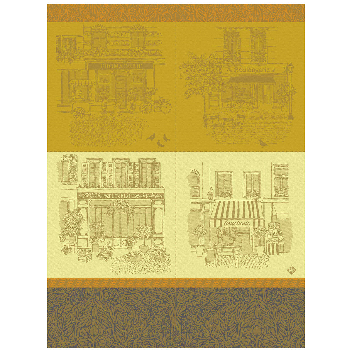 Devantures Yellow Towel