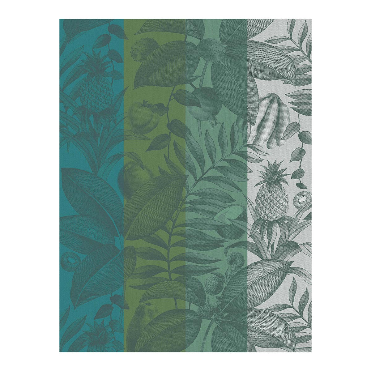 Exotic Fruit Green Towel