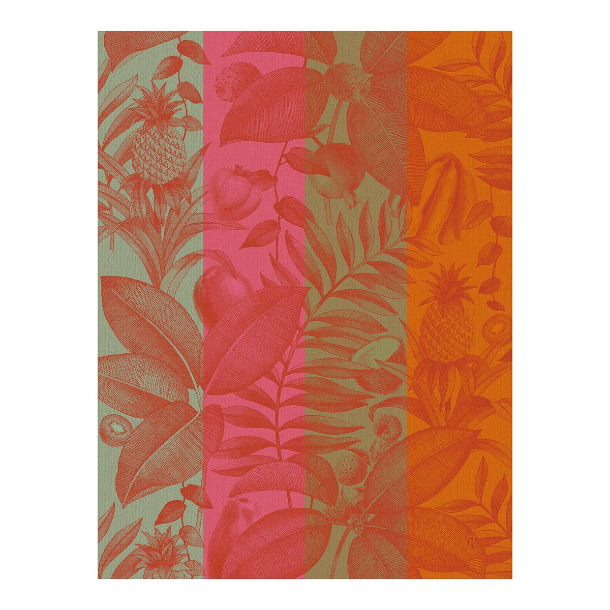 Exotic Fruits Orange Towel