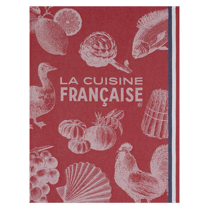 Gastronomie Red Tea Towel