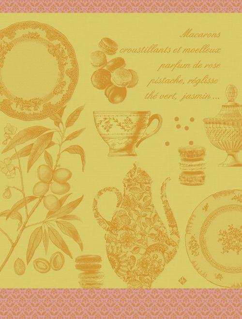 Macarons Mango Towel - r. h. ballard shop