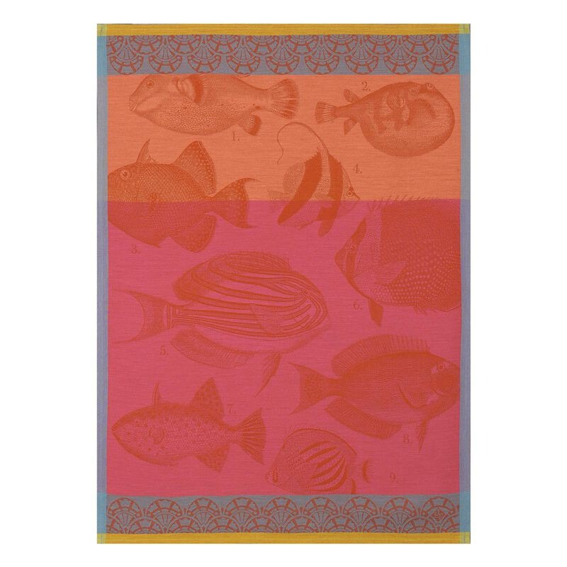 Moorea Coral Towel - r. h. ballard shop
