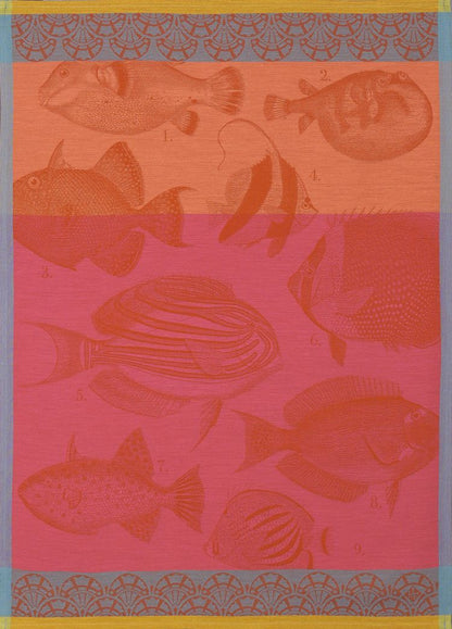 Moorea Coral Towel - r. h. ballard shop